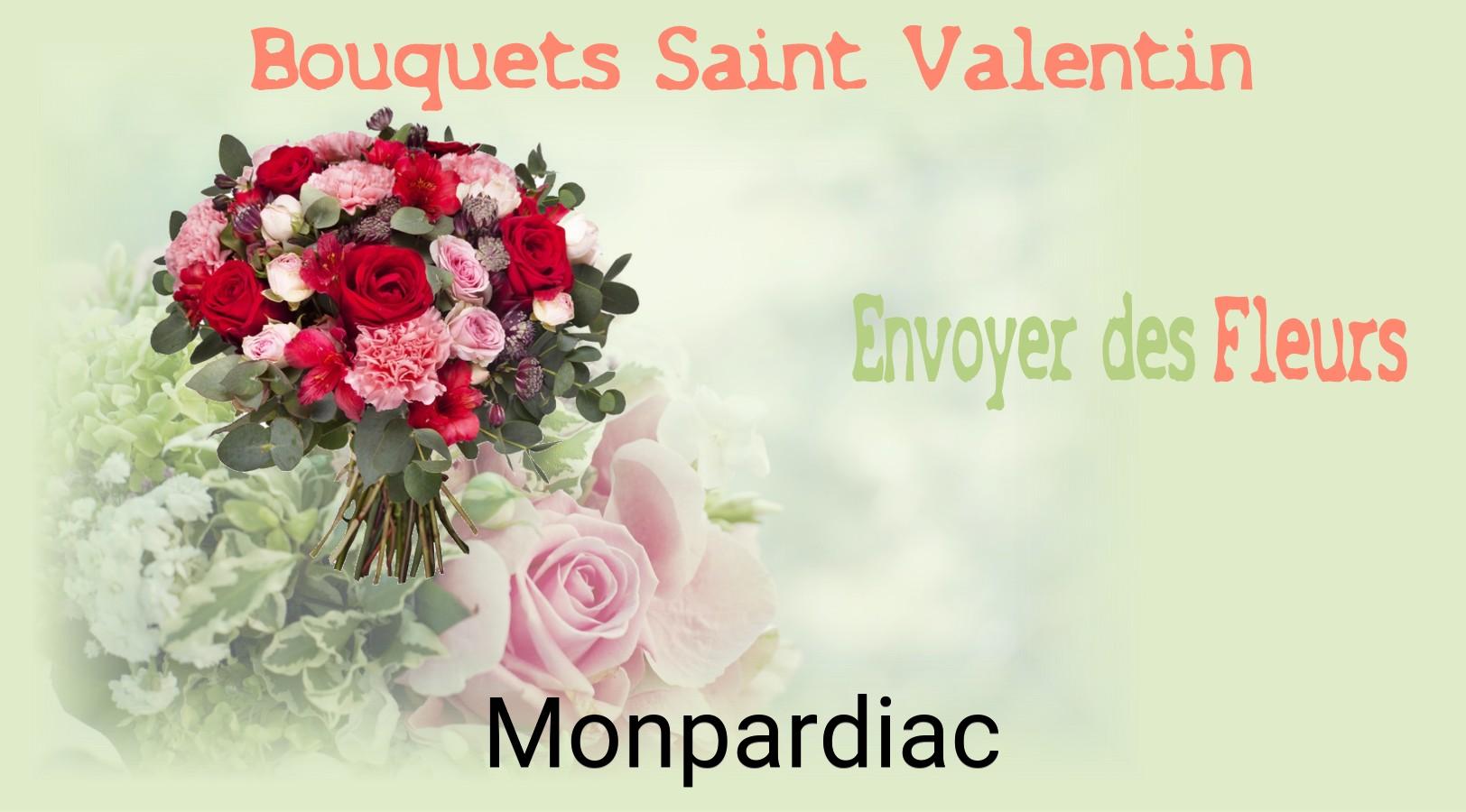 Roses de Saint-Valentin livrées à Monpardiac